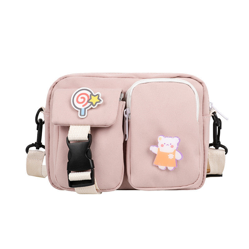 one shoulder messenger bag girl student mori casual small bag