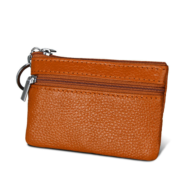 key case mini leather coin purse