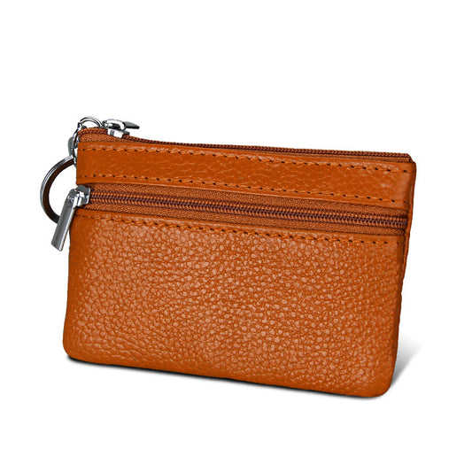 key case mini leather coin purse