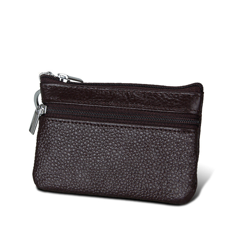 key case mini leather coin purse