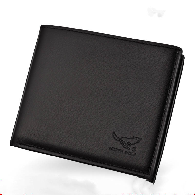 wallet mens short zipper korean wallet