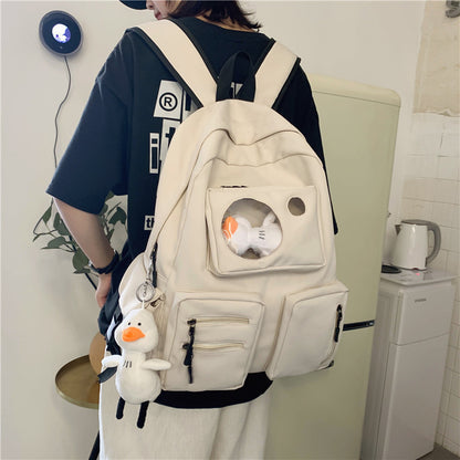 high school college student backpack women