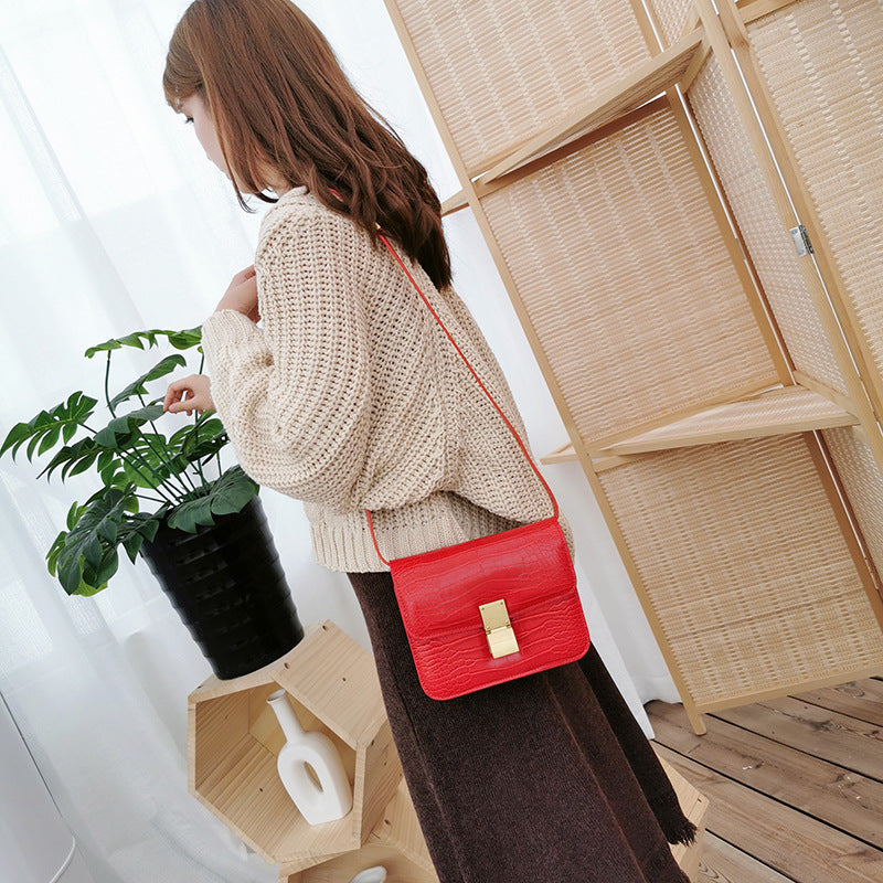 new womens bag retro fashion tofu bag