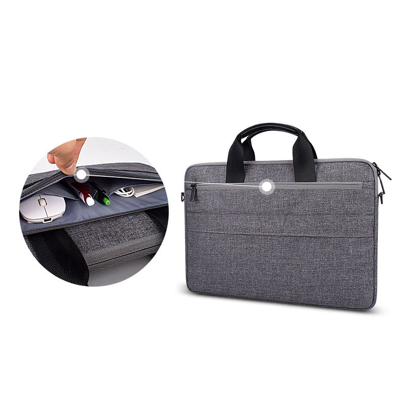 portable laptop suitable briefcase shoulder bag