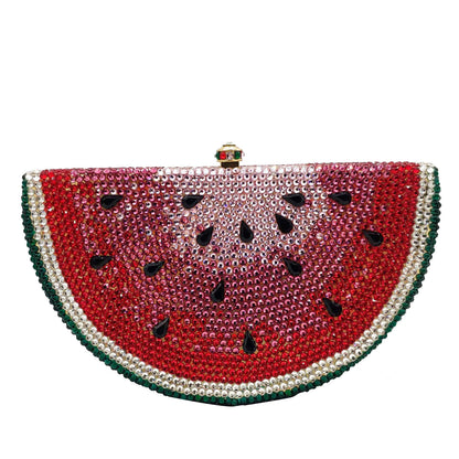 dinner party pack watermelon flat bottom drill banquet pack hand hold bag