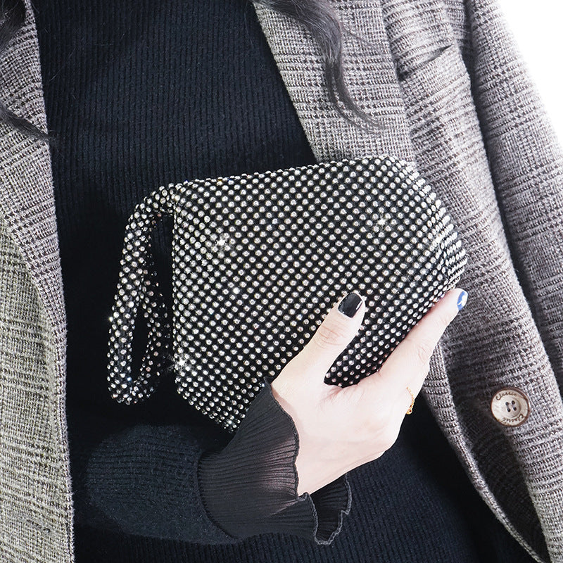 portable rhinestone party evening bags