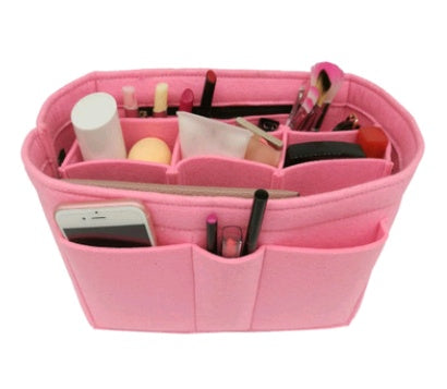 felt cosmetic bag fashion simple felt multi function bag in the package cosmetic storage bag