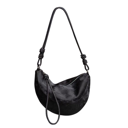 summer top layer cattlehide leather fashion shoulder messenger bag