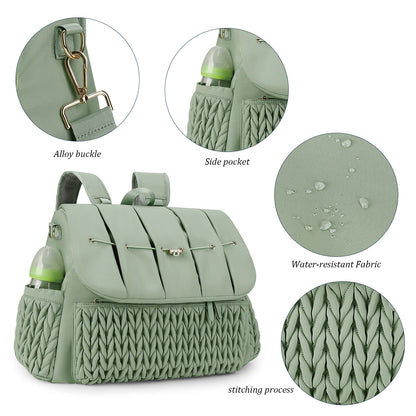 large capacity outdoor travel insulation waterproof diaper bag