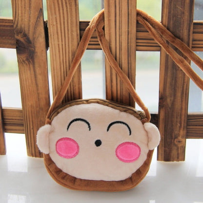 panda cat rabbit fluffy baby kid kindergarten cross body bag