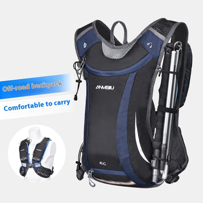 outdoor cycling backpack water bag package running sports equipment