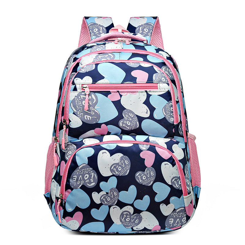 student schoolbag childrens portable burden alleviation large capacity backpack