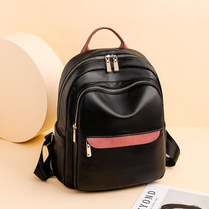 womens korean style retro commute leisure backpack