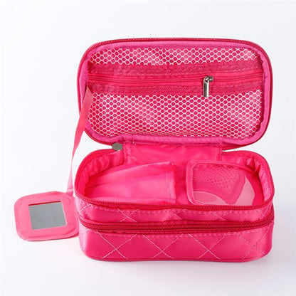 double diamond cosmetic bag