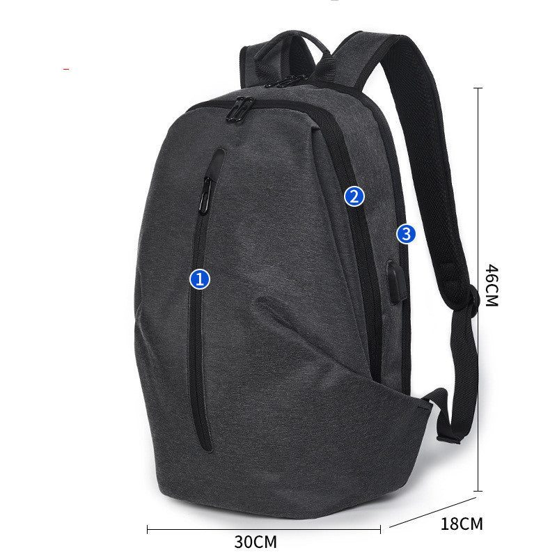 mens backpack 17 inch travel and leisure student book