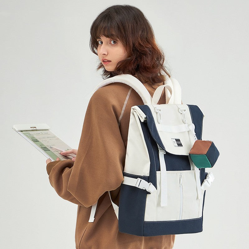 backpack female college student commuting large capacity