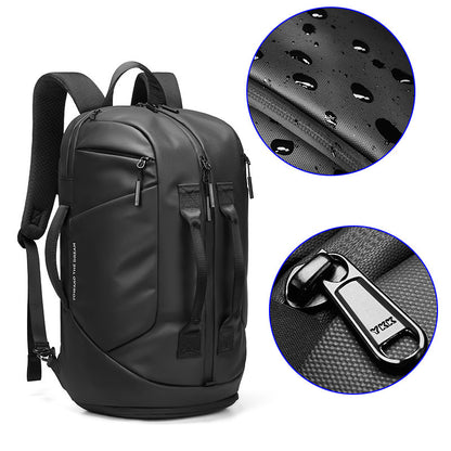 large capacity backpack mens multifunctional oxford cloth