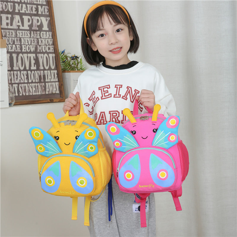 baby cute cartoon burden reduction anti lost backpack