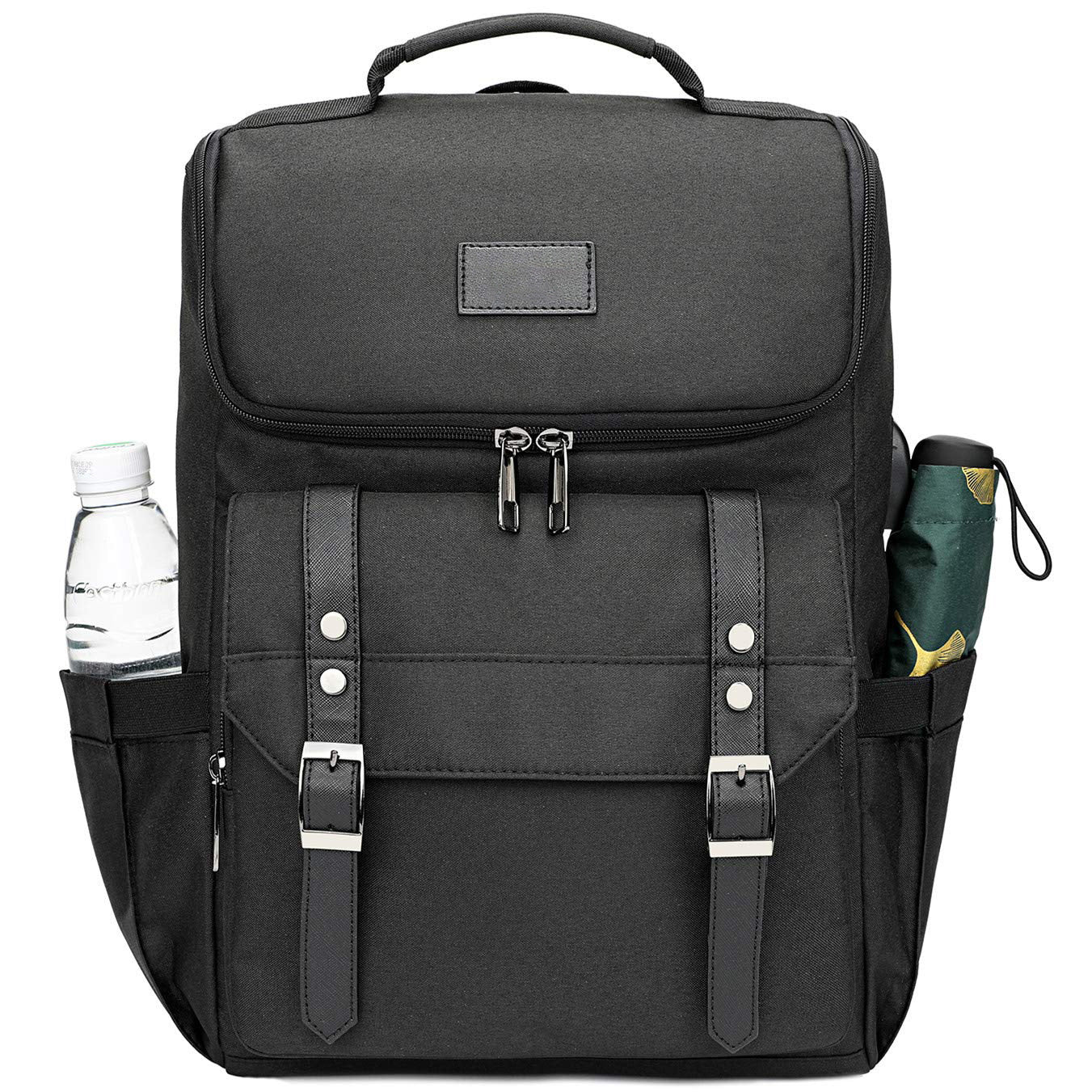 mens backpack retro travel bag usb