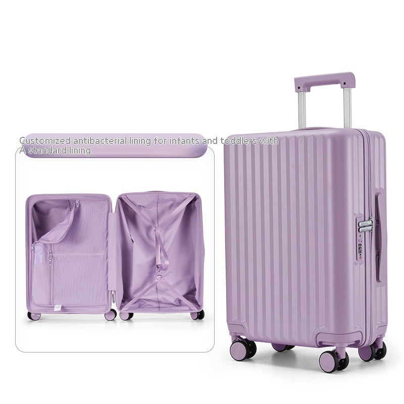 mens and womens fashion large capacity portable suitcase