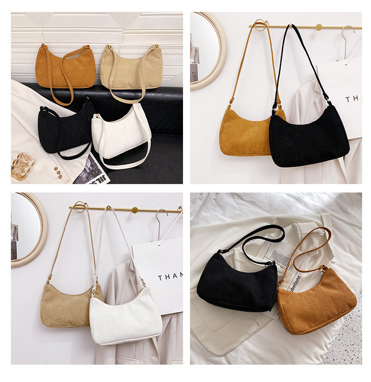 new style armpit trendy simple shoulder handbag