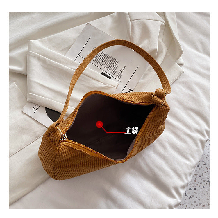 new style armpit trendy simple shoulder handbag