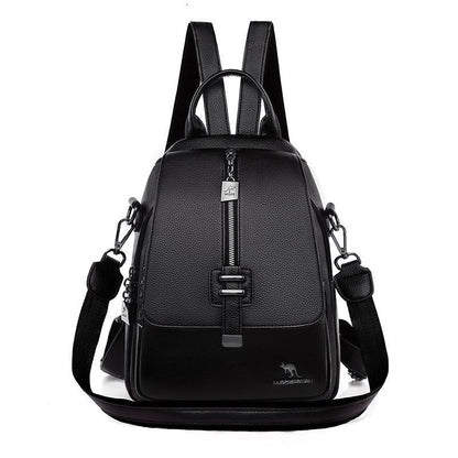 new fashion pu soft leather small backpack