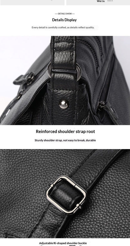 Leather Handbag Middle-aged Mother Soft Skin