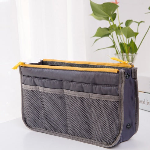 double zipper bag storage bag cosmetic bag liner bag