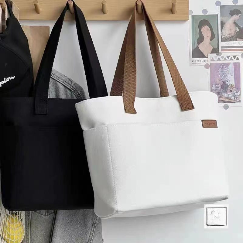 All-match Shoulder Bag Large Capacity Book Holding Student Class Commuting