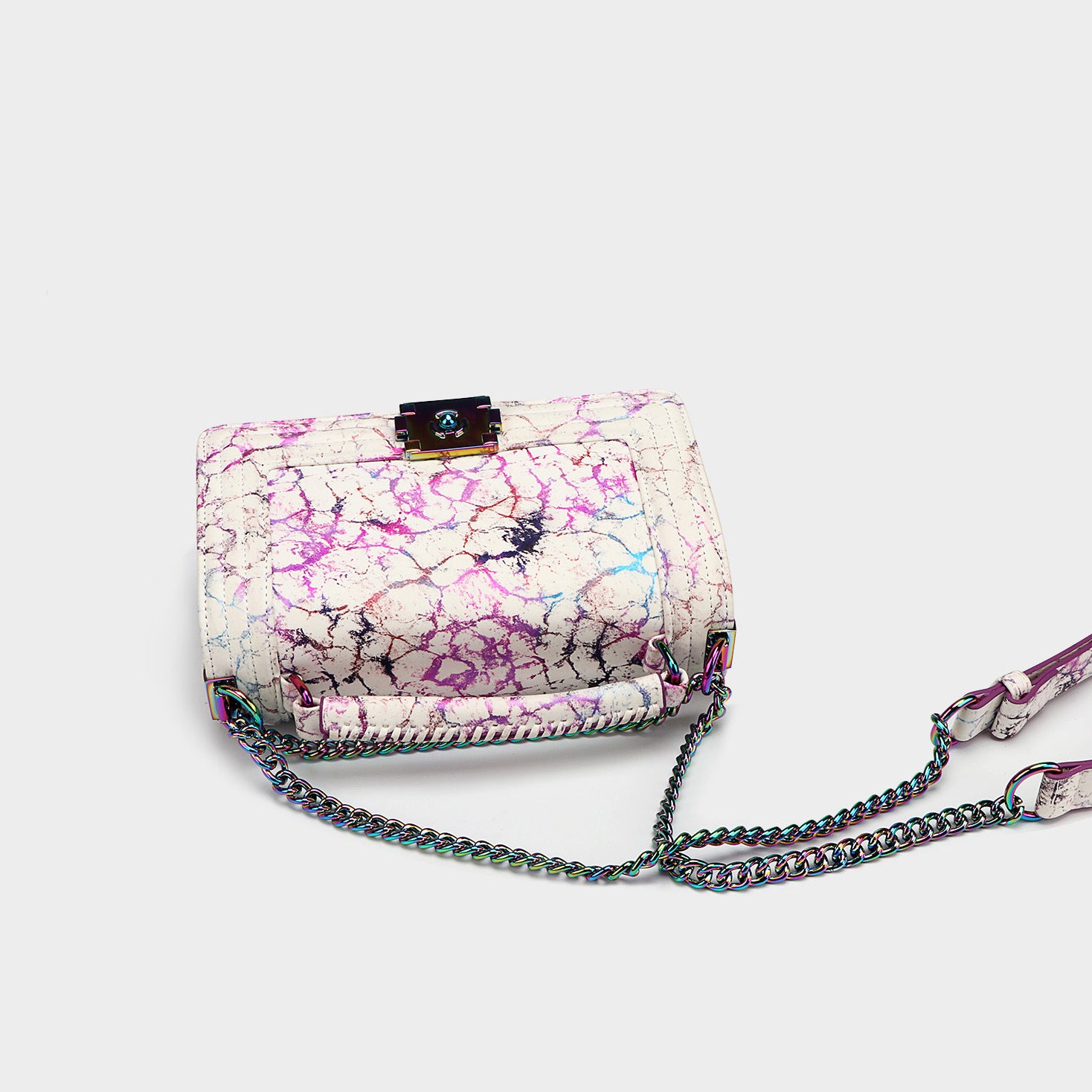 colorful print bag small fragrance bag messenger bag