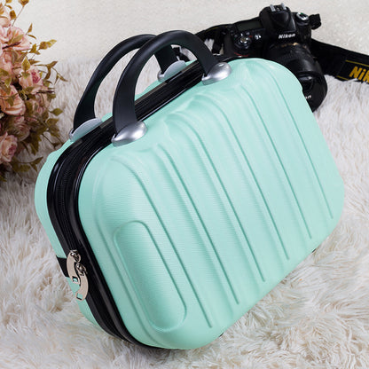 14 inch portable cosmetic bag travel password box