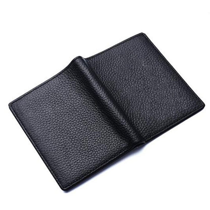 multifunctional short leather drivers license wallet