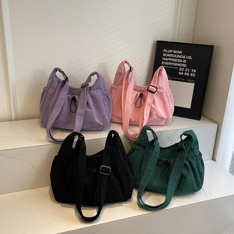 solid-color-retro-casual-easy-matching-tote-bag