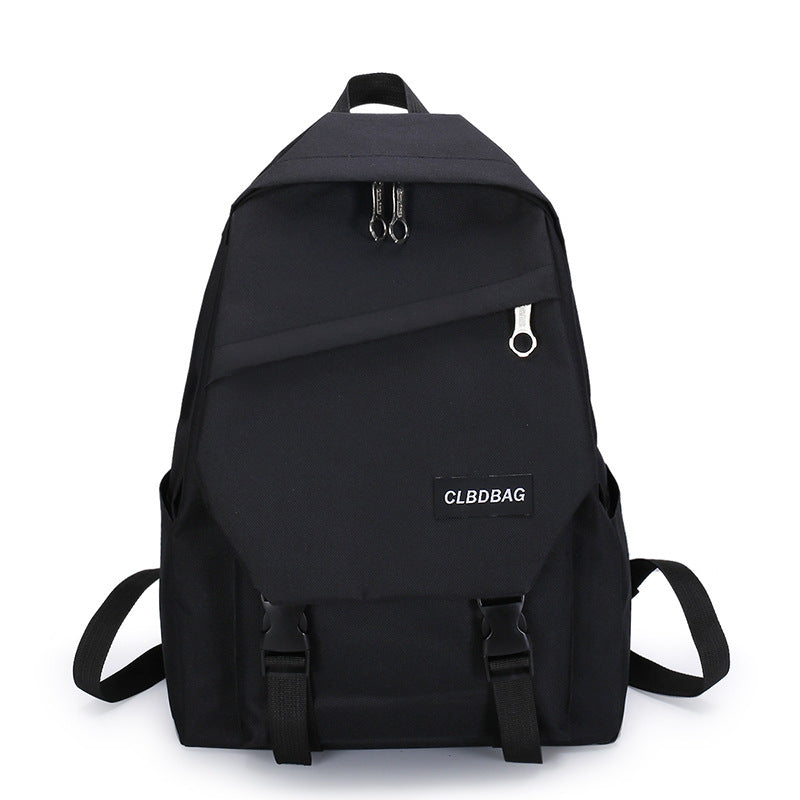 student school bag canvas travel korean backpack