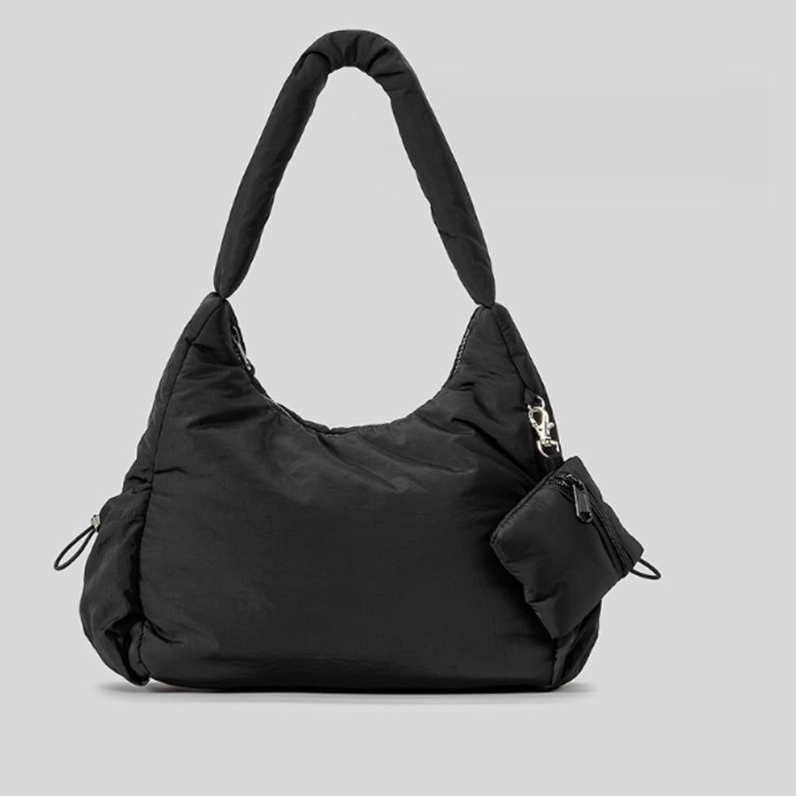 Autumn And Winter Quilted Commuter Hand-carrying Bag Large Capacity