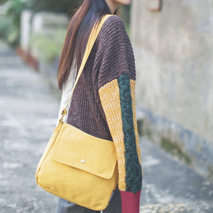 canvas fashion student casual backpack