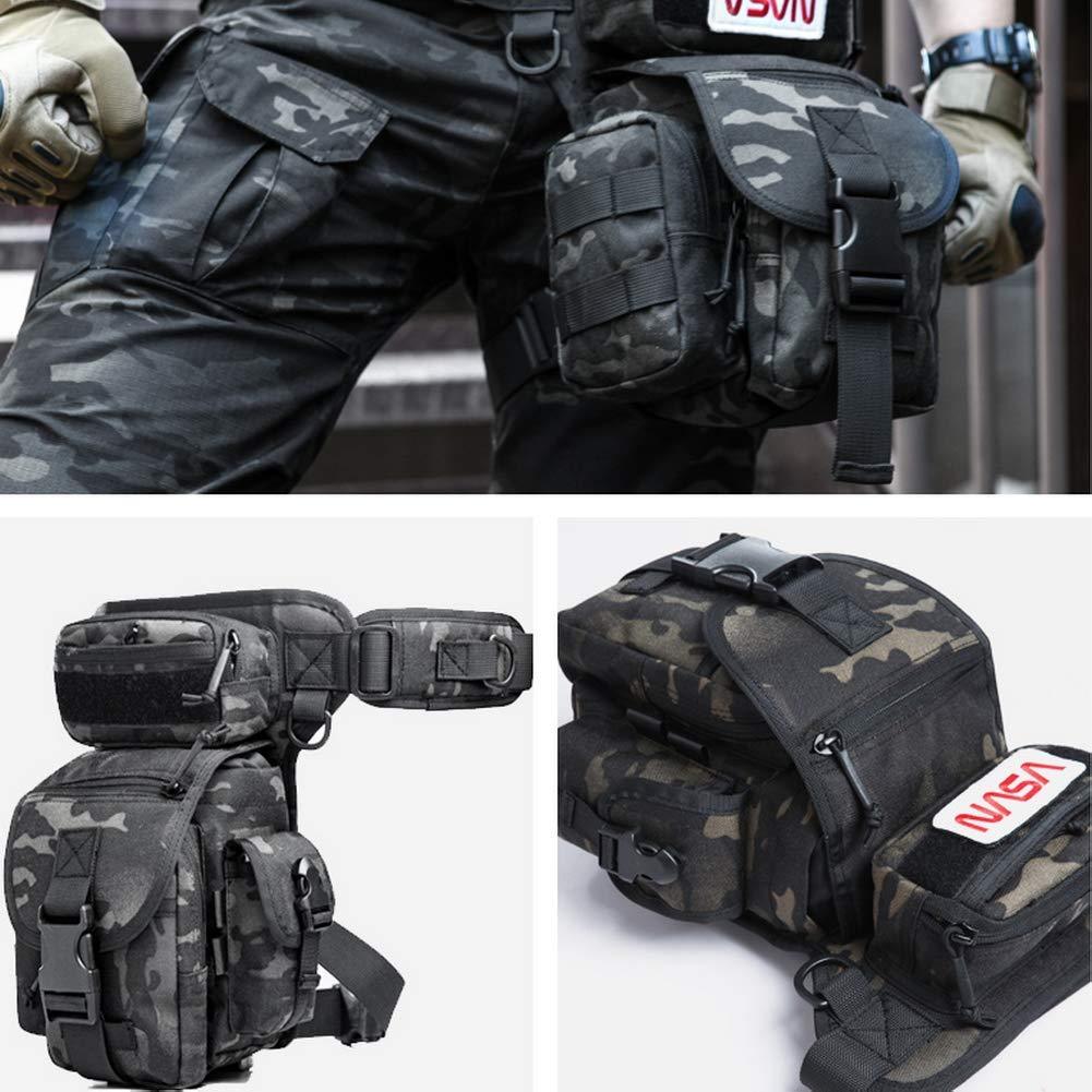 antarctica waterproof military tactical drop leg pouch bag type b cross over leg rig outdoor bike cycling hiking thigh bag