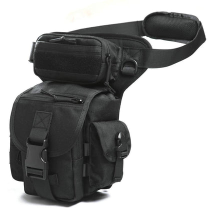 antarctica waterproof military tactical drop leg pouch bag type b cross over leg rig outdoor bike cycling hiking thigh bag