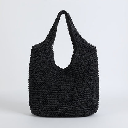 korean fashion ins rattan bag