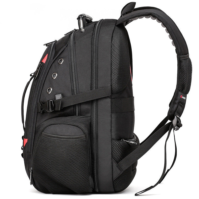 earplug hole charging large capacity backpack