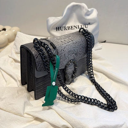 High-fashion Underarm Light-luxury Crossbody And Shoulder New Design Small Square Bag