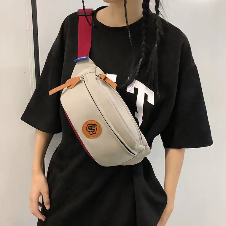 crossbody all matching one shoulder sports waist bag for women