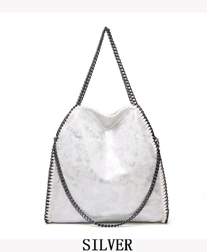 foldable chain shoulder bag