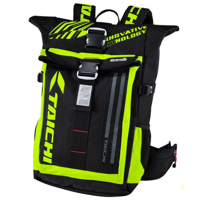 Motocross Rider Riding Racing Bag RSB272 With LED Night Light Cold Light More Waterproof - Backpack