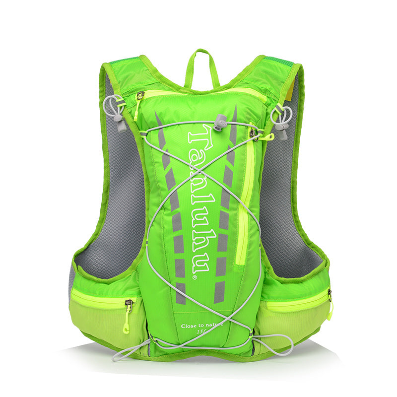 lightweight running hydration vest backpack 15l outdoor trail running marathon cycling hiking climbing outdoor sport bag pack xl