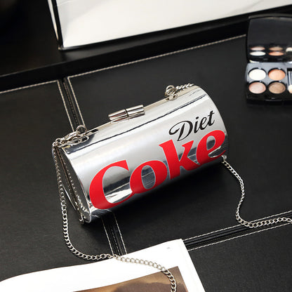 dinner bag creative cola bag diagonal