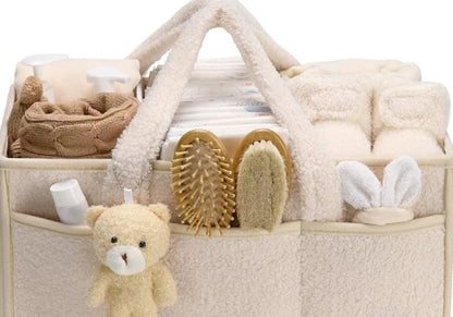 plush storage bag large capacity travel