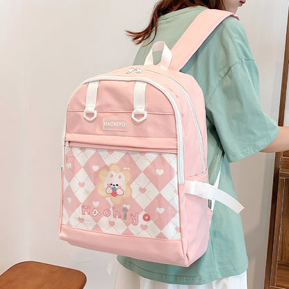 student fashion simple and lightweight backpack