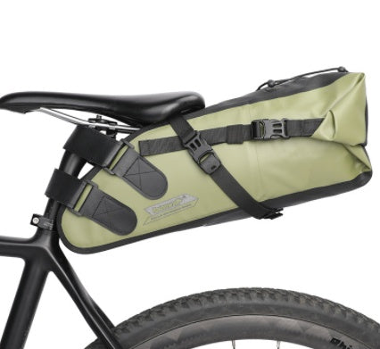 large capacity bicycle saddle bag waterproof 10l bicycle rear seat bag bicycle accessories